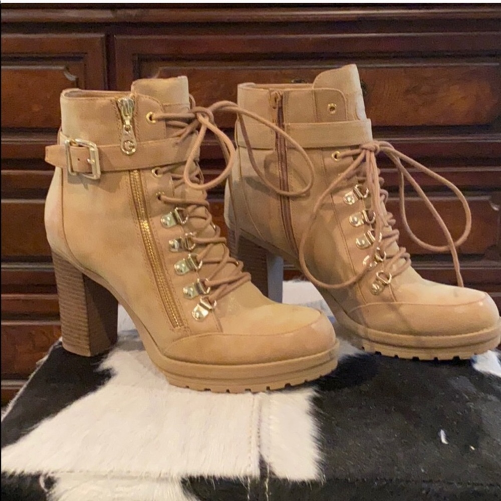 COPY - Combat heel boots